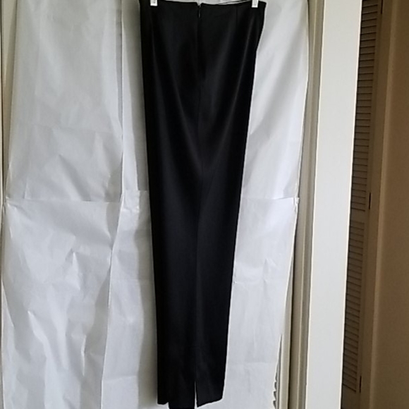 Black Satiny Long pant - Picture 1 of 8